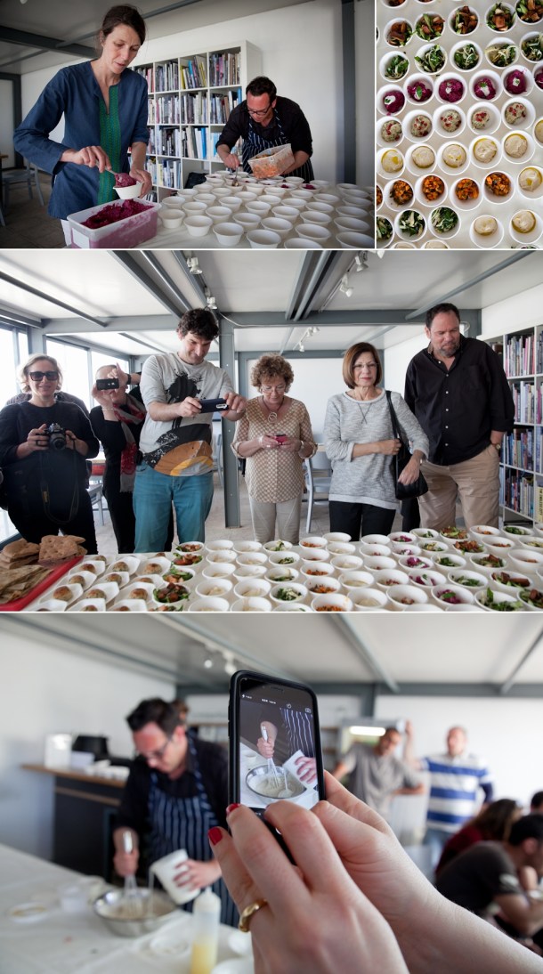 לבנוני בתפר -  השף כאמל השלמון מתארח במוזיאון קו התפר